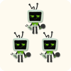 Dandys World Vee Plush 3PCS