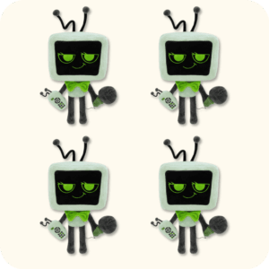 Dandys World Vee Plush 4PCS